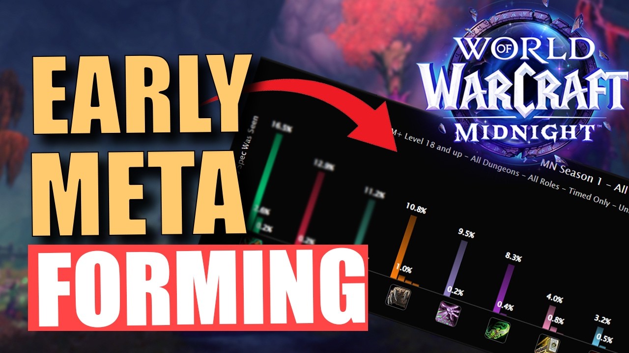 Early Meta is Forming - First Look At The Top Classes & Specs (DPS/Tanks/Healers) - Midnight