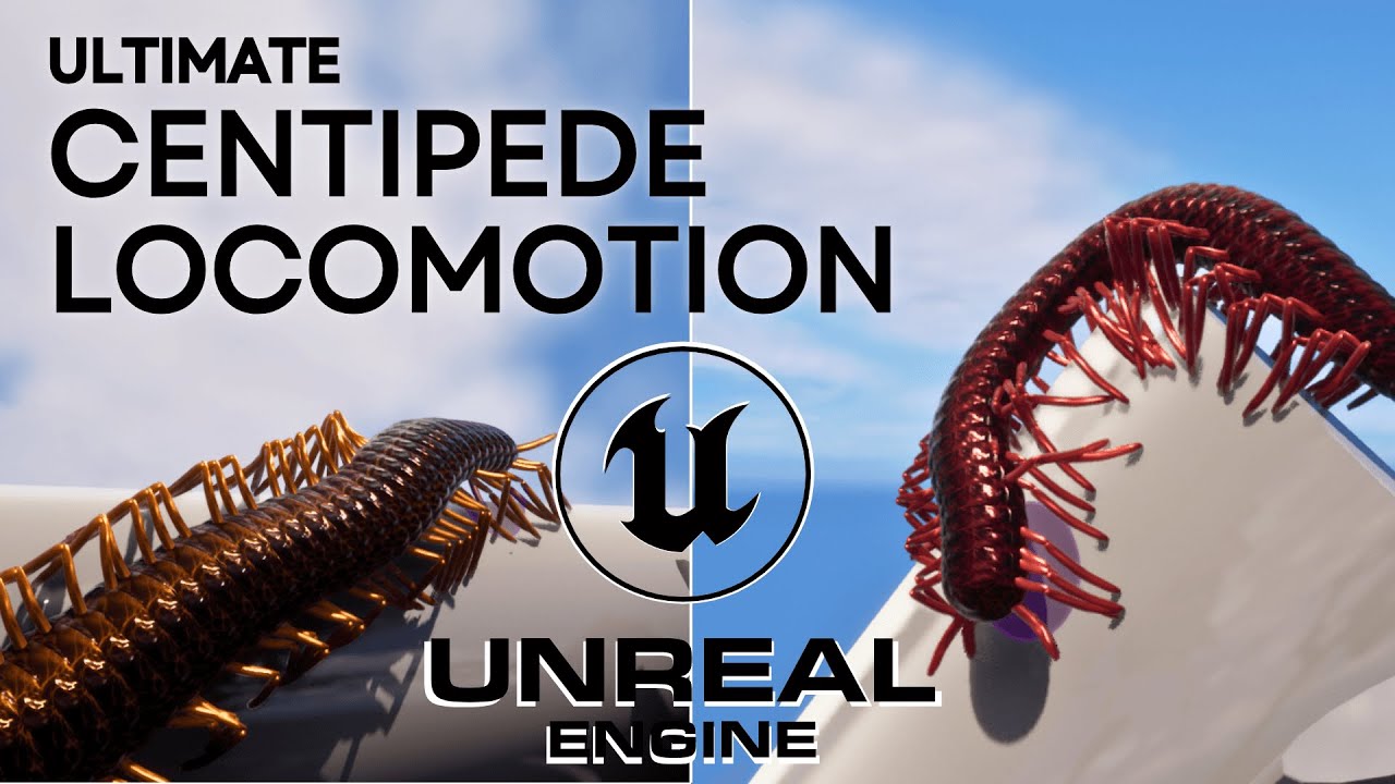 Ultimate Centipede Locomotion - Unreal Engine 5