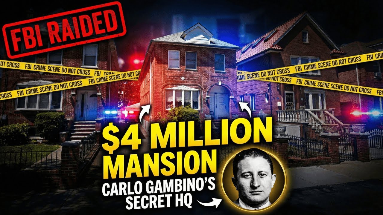 Inside Carlo Gambino's $4 Million Brooklyn Mansion Where Five Families Were Born