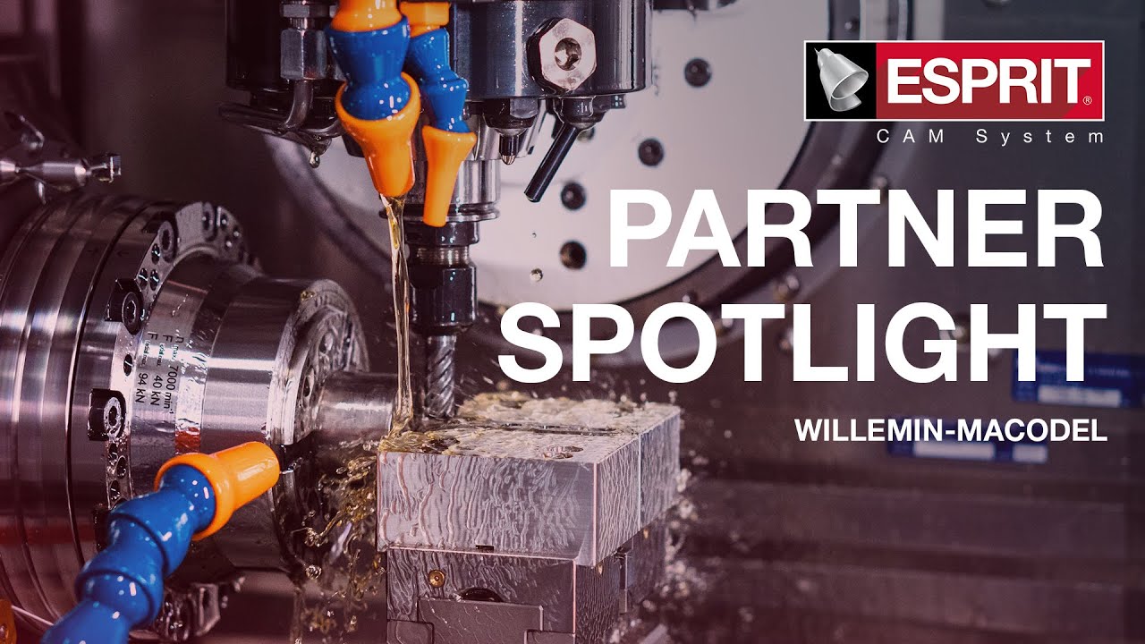ESPRIT CAM and Willemin-Macodel partner to utilize the full potential of advanced machinery