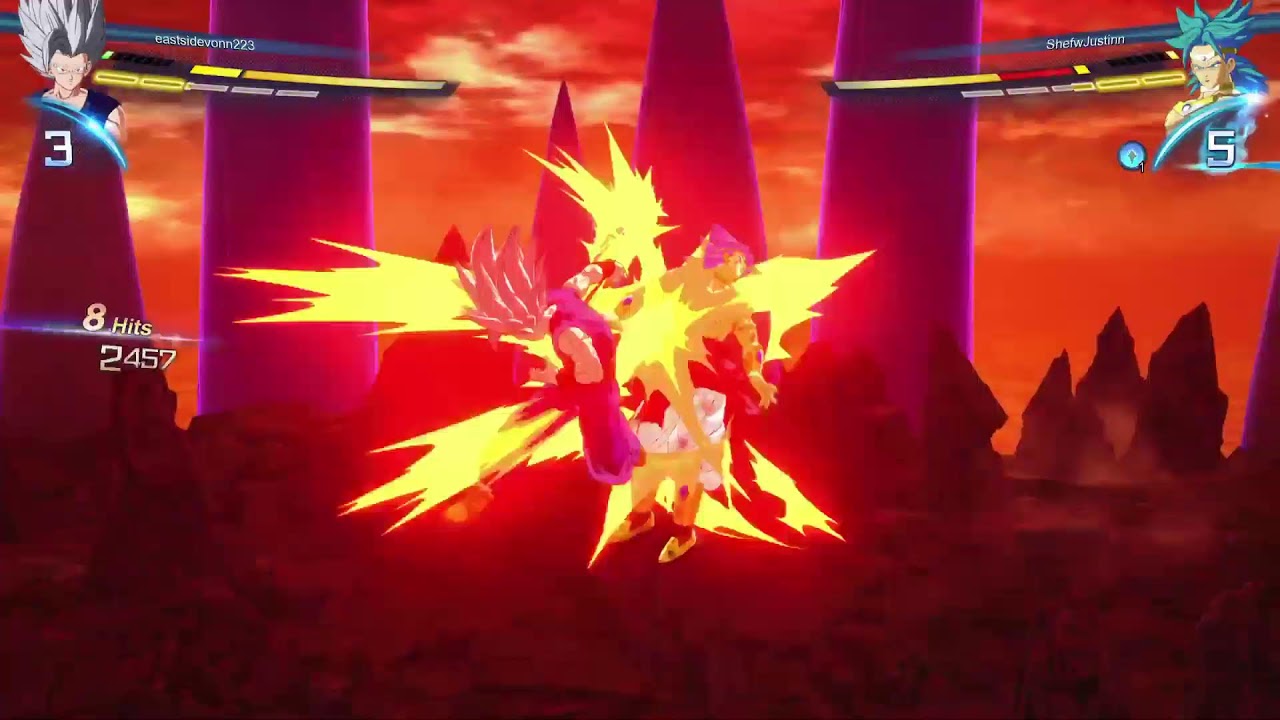 Sparking zero before sleep.