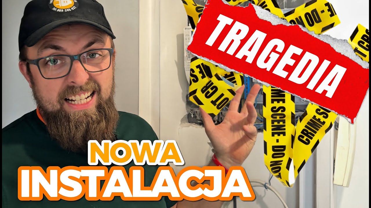 Instalacja elektryczna po remoncie - takiego czegoś dawno nie widziałem!
