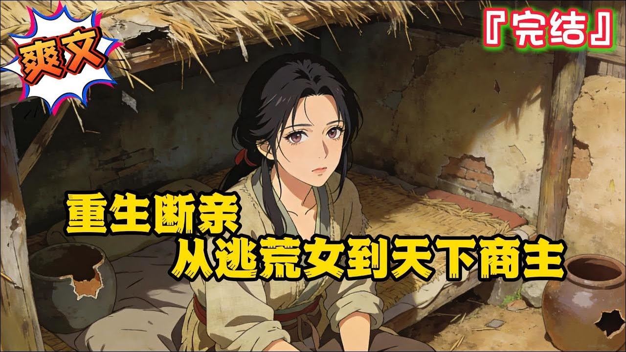 完结《重生断亲，从逃荒女到天下商主》【种田+家长里短+空间+逃荒+经商致富】女大佬被渣男贱女联手设计车祸致死后，重生到了古代…  #逃荒 #种田 #古代言情 #爽文 #重生 #小说 #家长里短 #空间