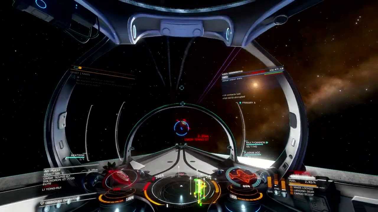 Corsair vs Krait Mk II at Gondul CG | Elite: Dangerous