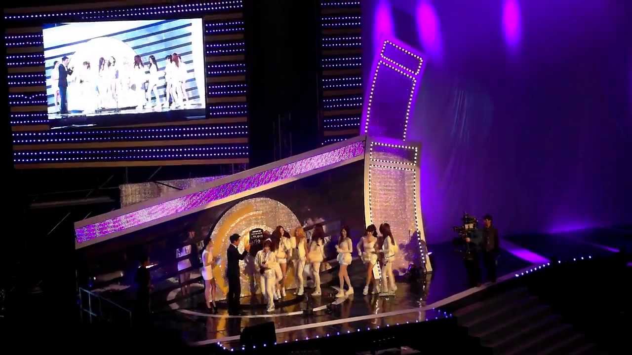 140123 首爾歌謠大賞 Seoul Music Awards  - SNSD - 本賞