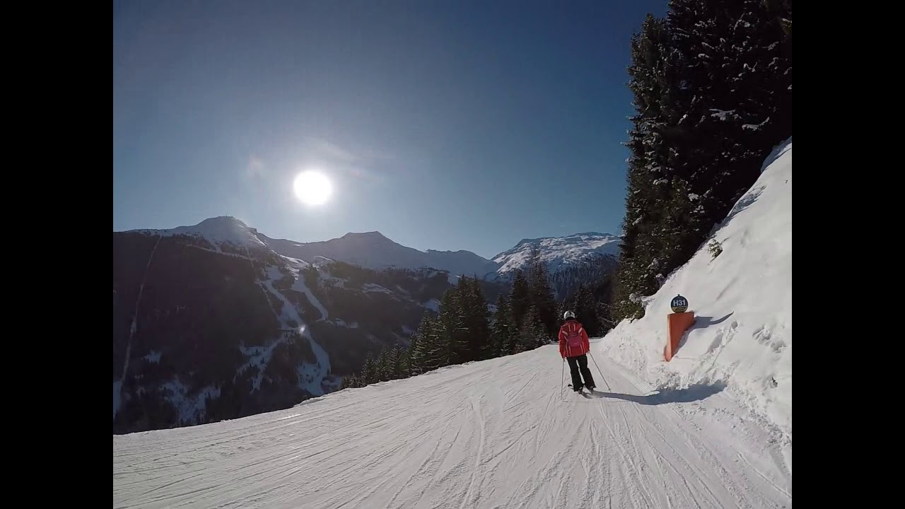 Bad Hofgastein - trasa niebieska H3-H31