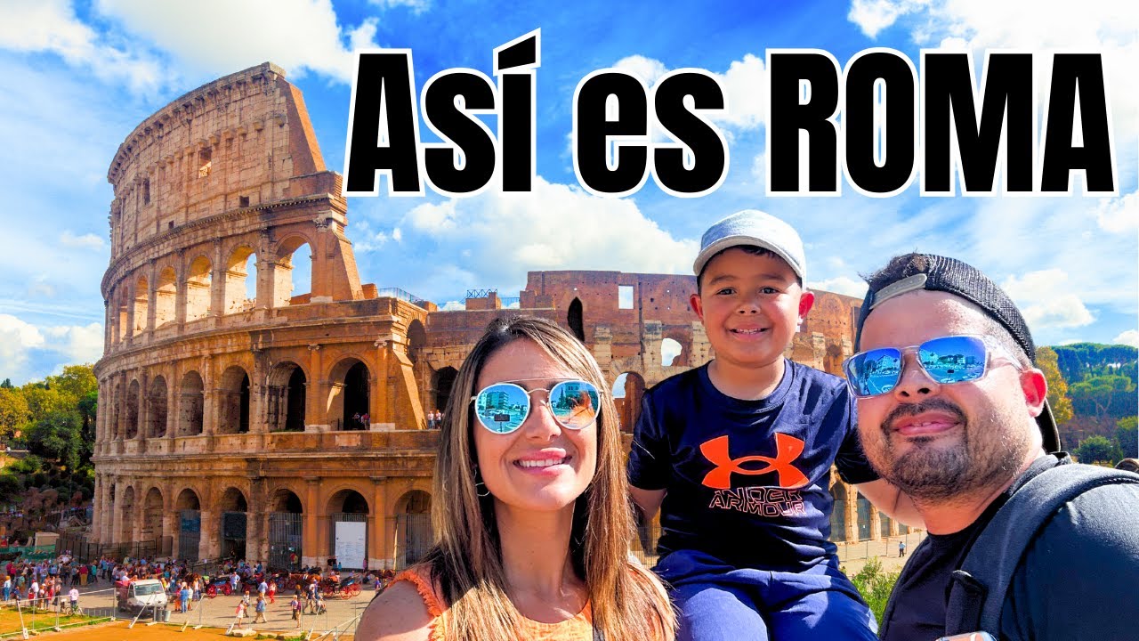Que ver en Roma Italia VLOG | Coliseo + Vaticano + Fontana de Trevi + El Panteón | FAMILIA LLUVERAS