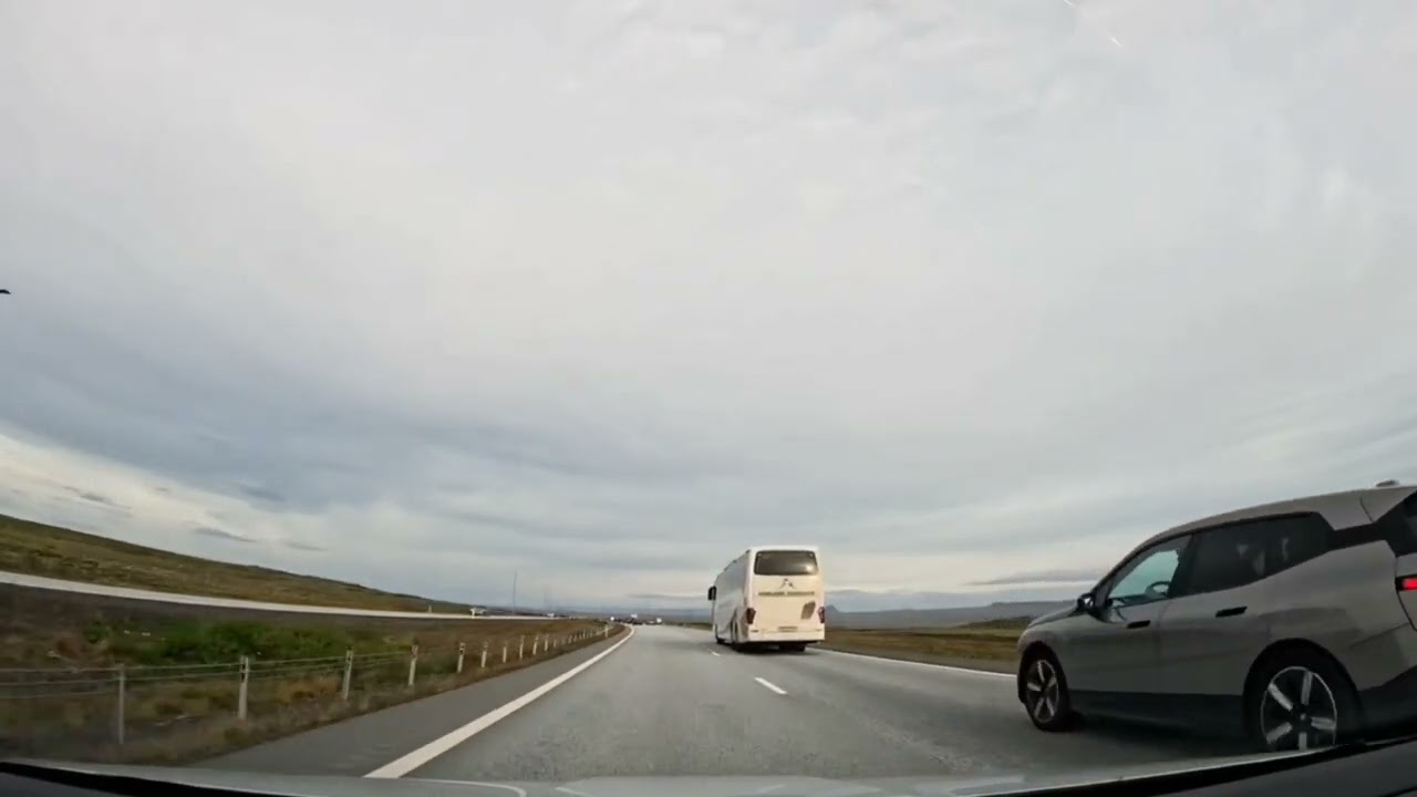 Keflavik  🇮🇸 Airport To Reykjavík Downtown September.12  2025  ( Driving  ) 