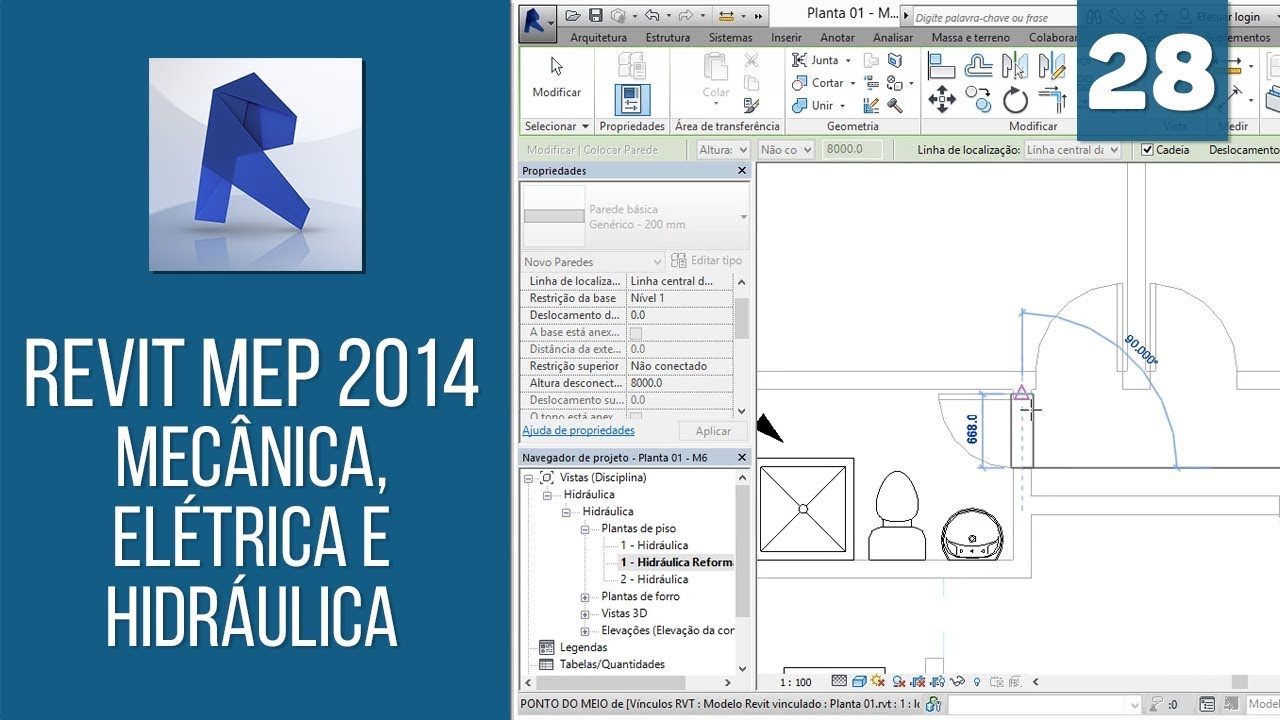 Adicionando Fases no Projeto | Revit MEP 2014 - Mecânica, Elétrica e Hidráulica