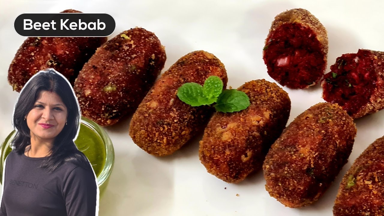 Beetroot Cutlet || Beetroot Tikki || Beetroot Patties || Beet Kebab Recipe || Beetroot Kebab