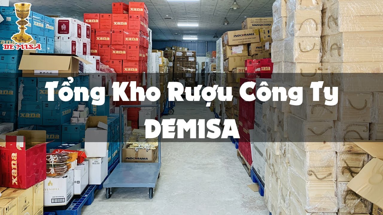 Tổng kho rượu Cty Demisa