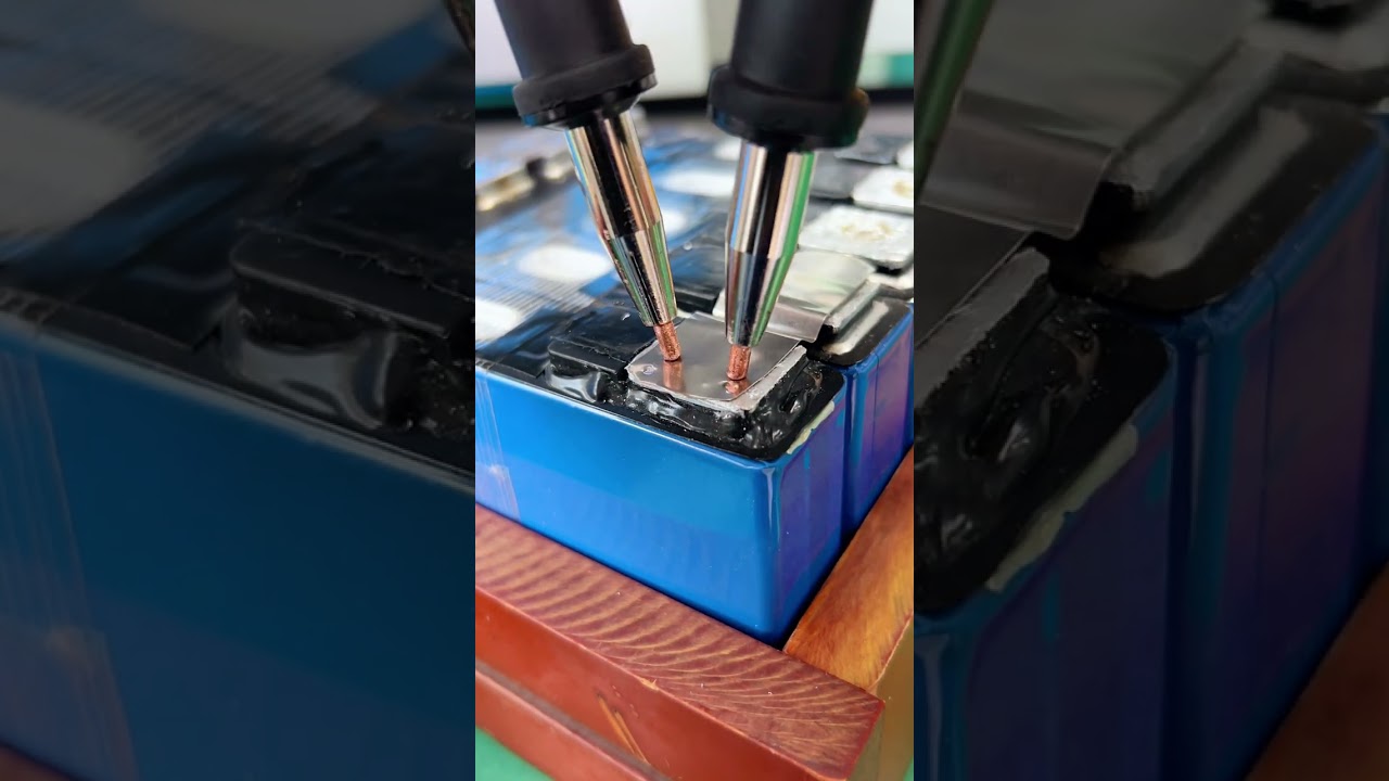 811H&mdash;LiFePO4 Power Battery Spot Welding Machine For Welding Copper On Aluminum Electrode.