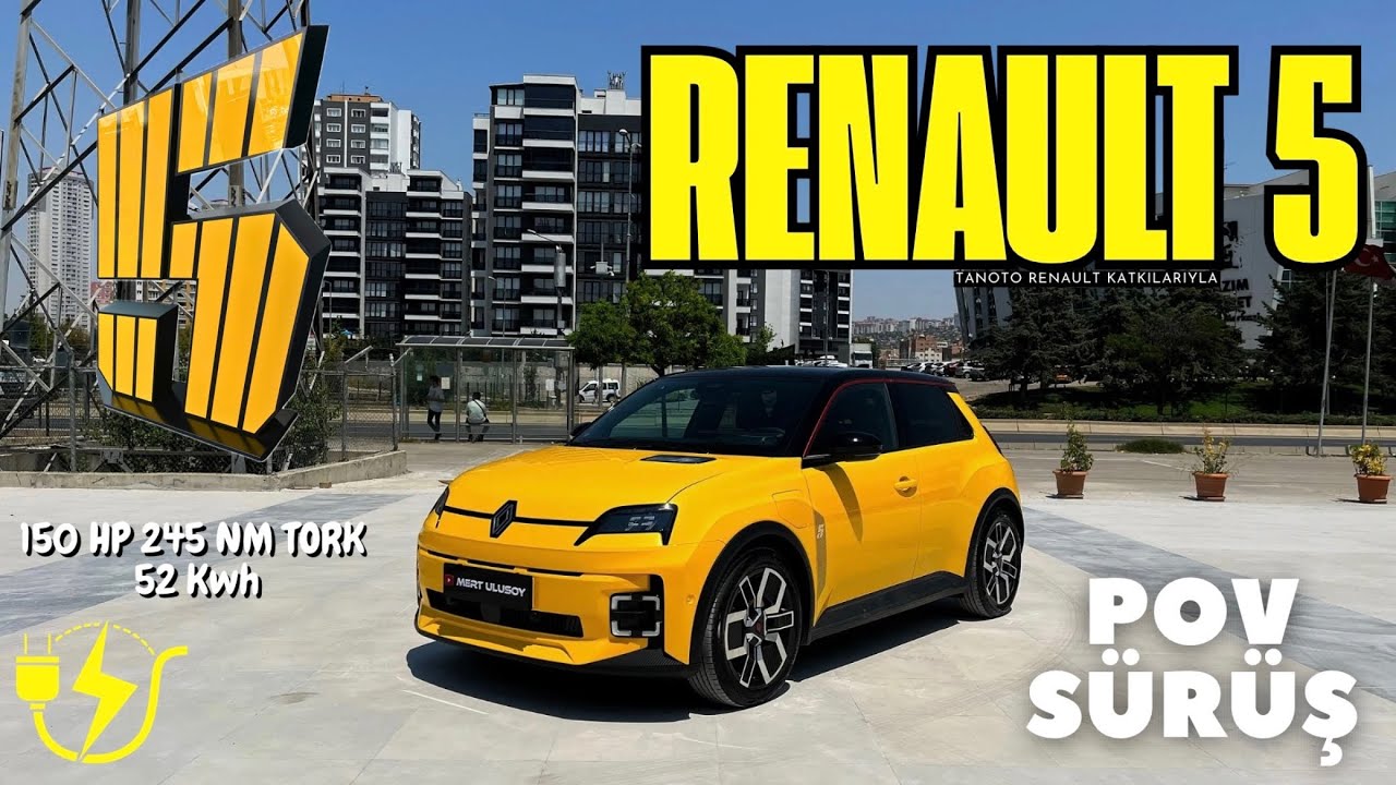 RENAULT 5 | RETRO MODEL | POV SÜRÜŞ | 150 HP YETERLİ Mİ ? |