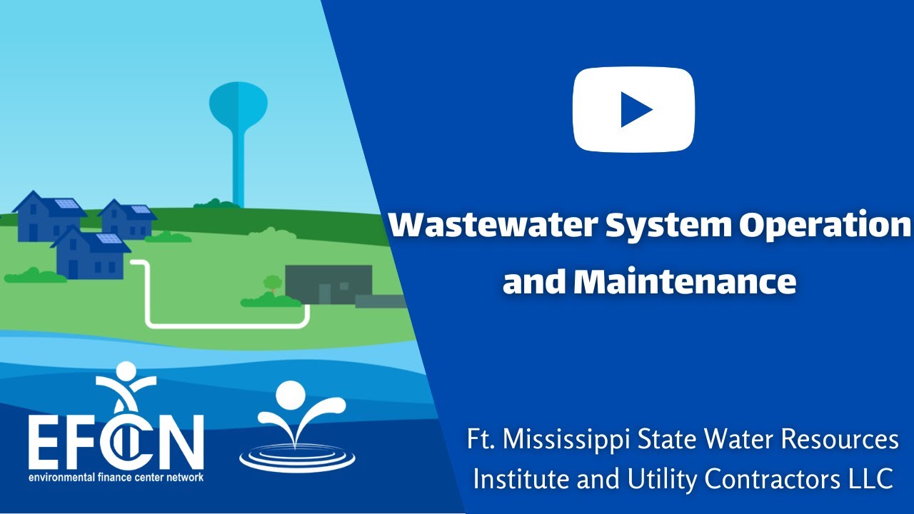 Webinar | Wastewater System Operation and Maintenance