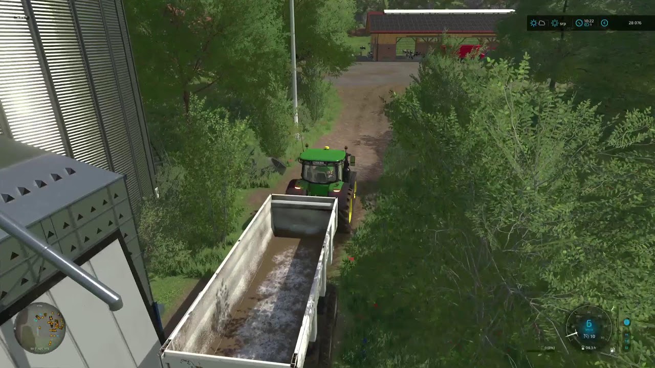 Farming simulator 22 CZ (PS5 multiplayer) - mapa Medvědín.. sklizeň pšenice