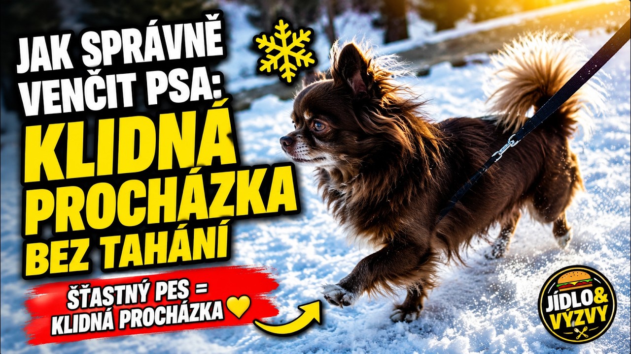 Jak správně venčit psa: klidná procházka bez tahání