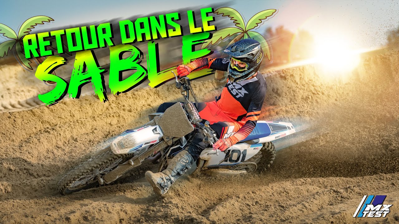 Motocross dans le SABLE feat @toddkellett ✊