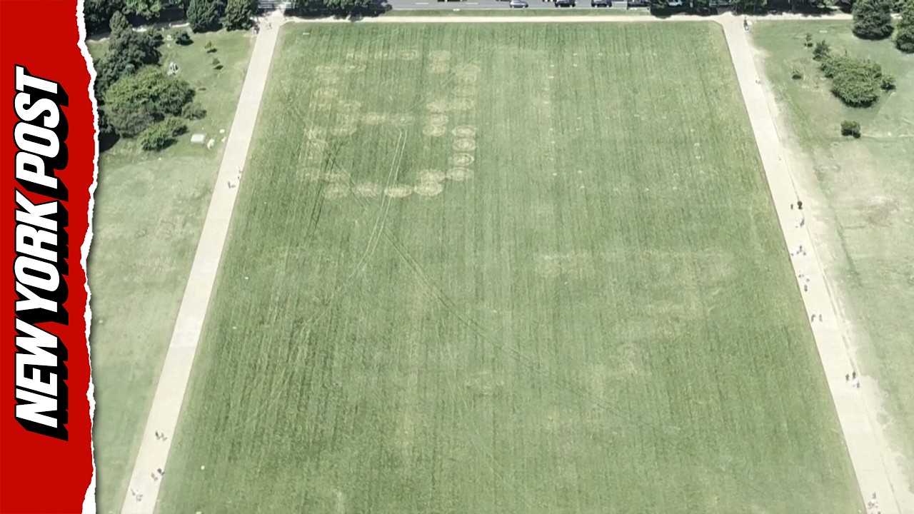 HUGE '8647' Anti-Trump Message Found on National Mall Grounds