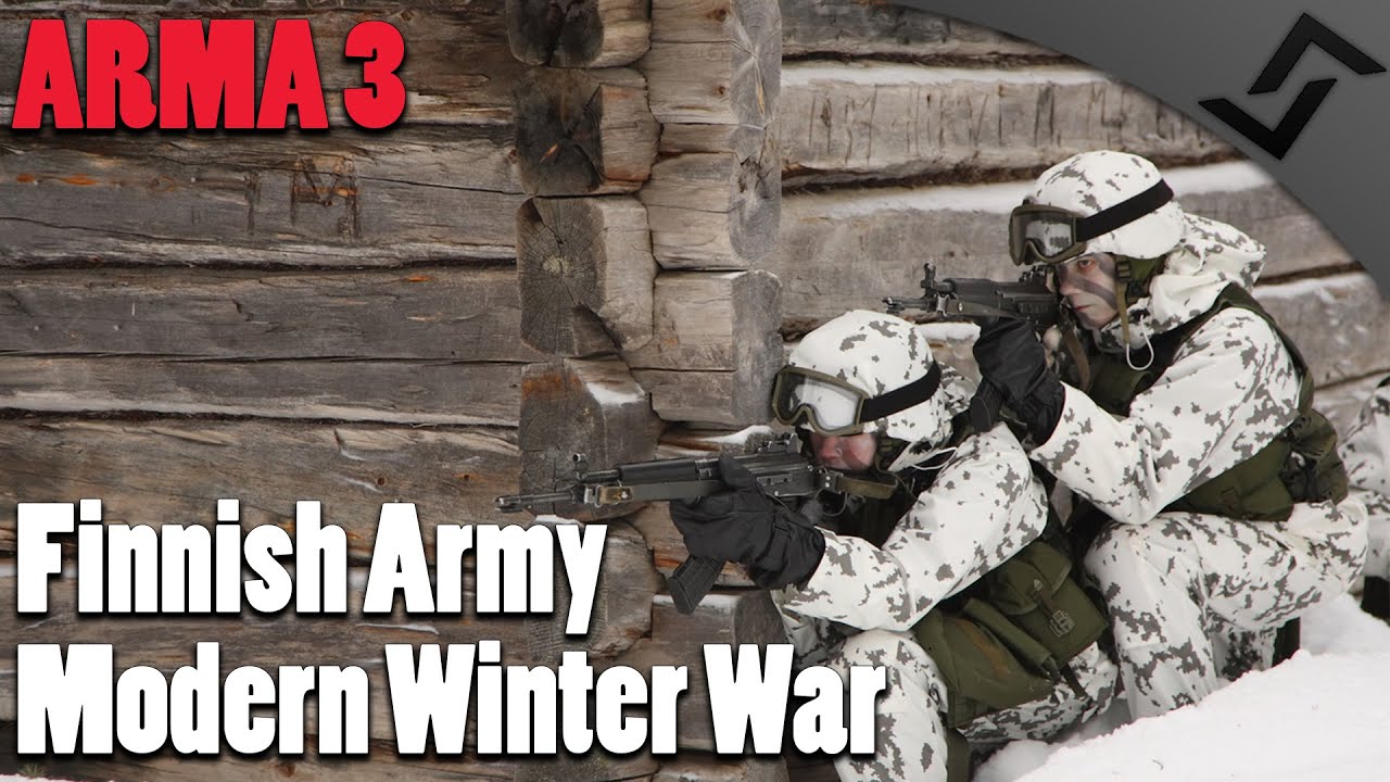 Modern Winter War - ARMA 3 - Finnish Army Gameplay - 1st Person Gameplay