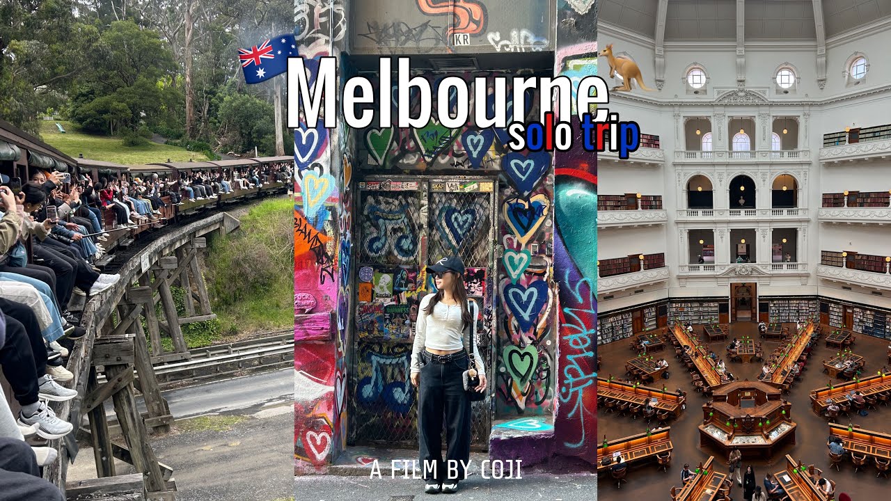 1人旅行inオーストラリア🇦🇺｜英語力ゼロ女の1人海外旅行✈️ メルボルン