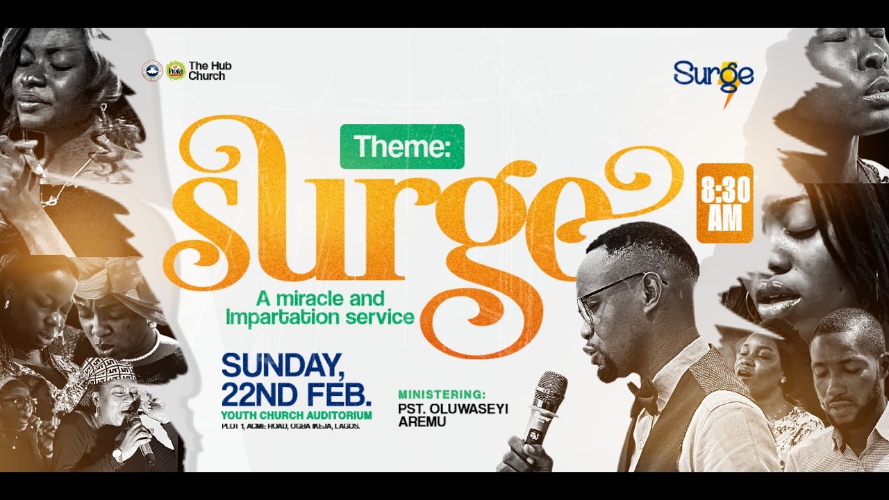 SURGE | SUNDAY 22ND FEBRUARY, 2026
