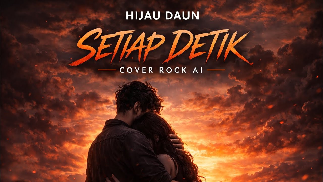 SETIAP DETIK – Hijau Daun | Versi Rock AI Cover