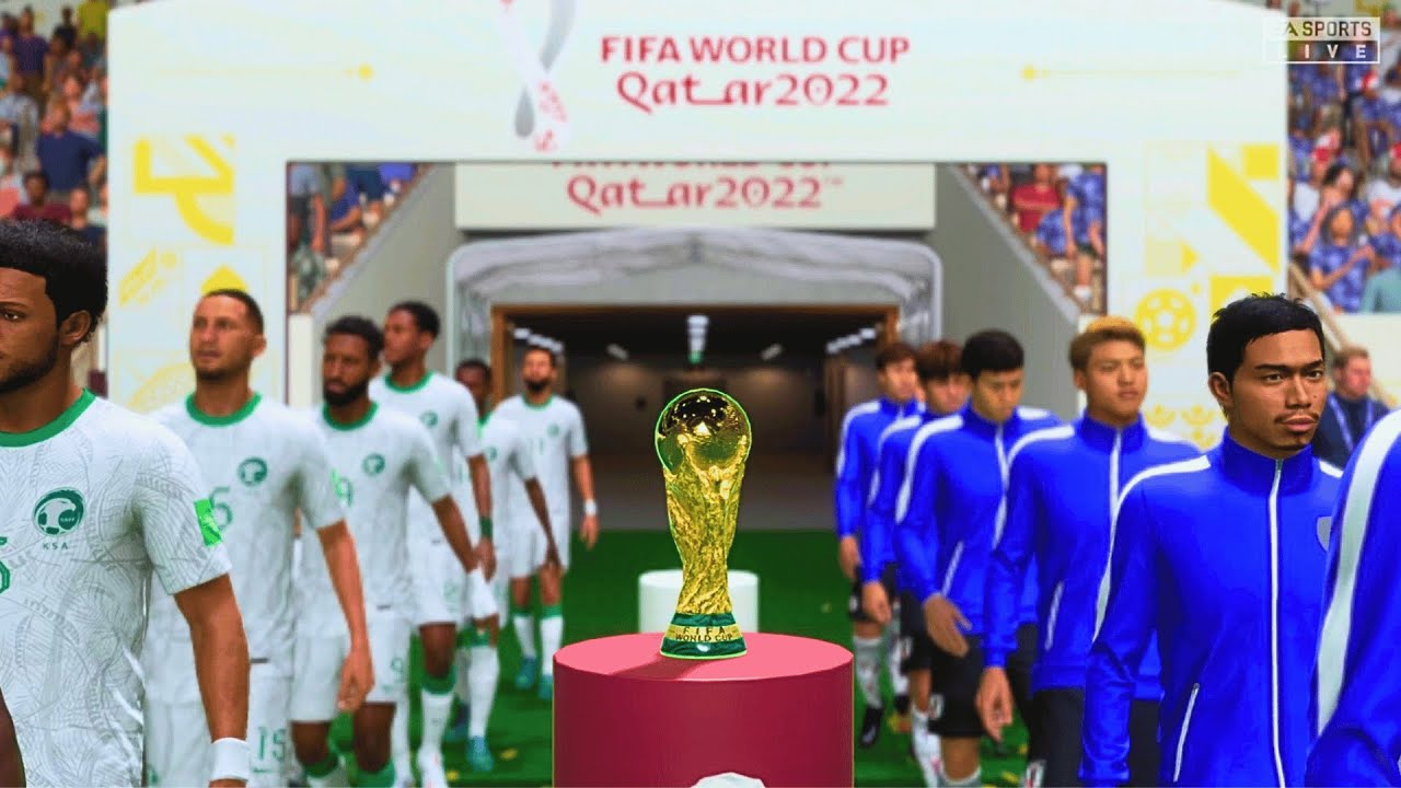 FIFA 23 - Japan Vs Saudi Arabia - FIFA World Cup 2022 Qatar |  final | PS5™ [4K ]
