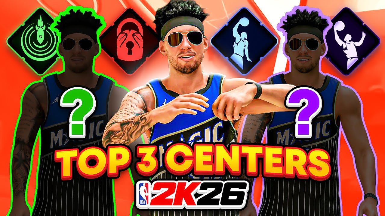 ТОП-3 лучших построения центровых в NBA 2K26 после обновления! Лучшие построения центровых в NBA ...