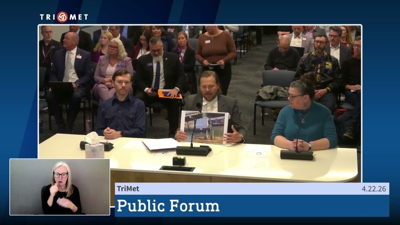 TriMet Board of Directors Meeting April 22, 2026
