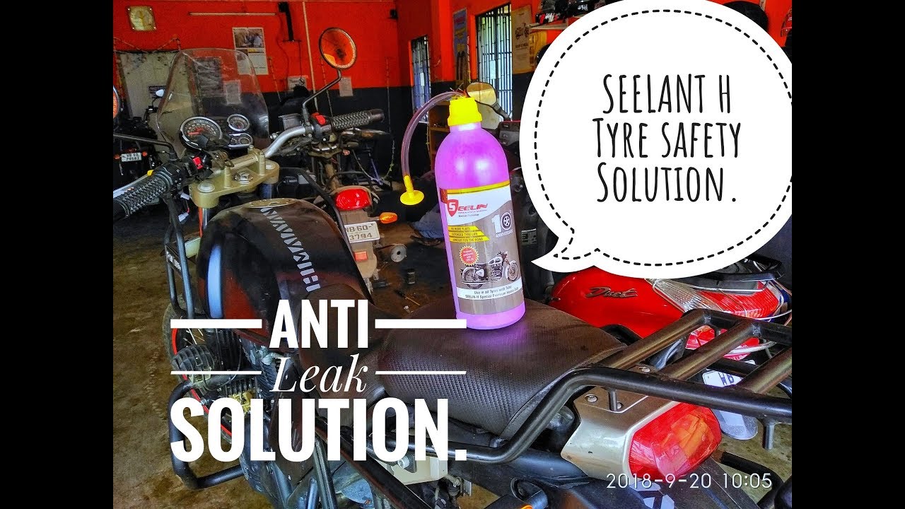 Seelin Tyre Sealant | Anti Puncture Solution for Royal Enfield.