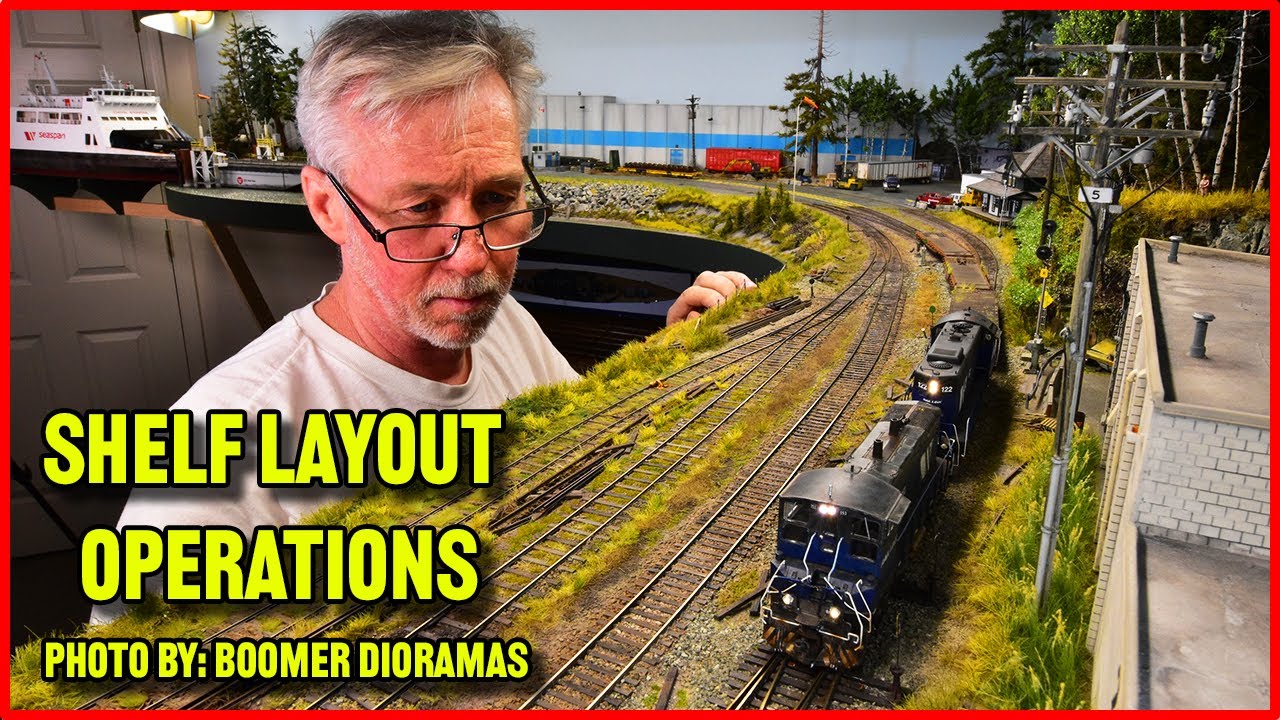 Boomer Dioramas Shares Shelf Layout Operations