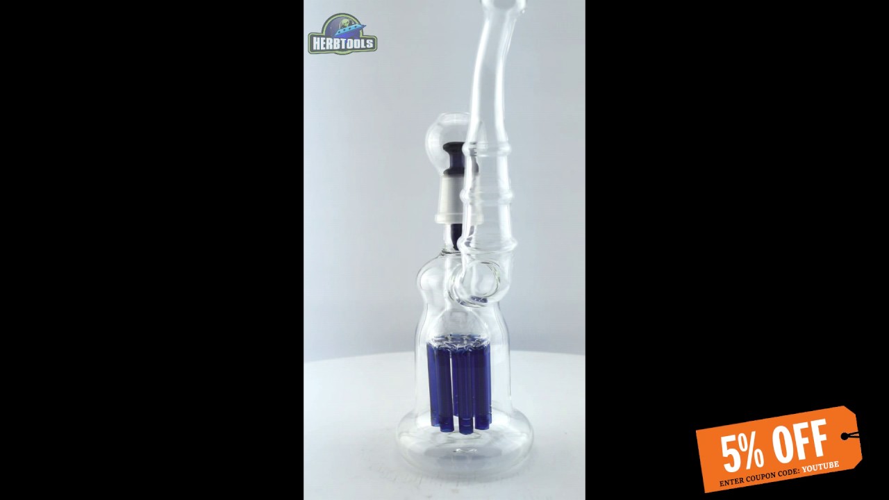 GRACE GLASS TREE PERC 2-IN-1 OIL / HERB BONG  [HD] [HERBTOOLS]