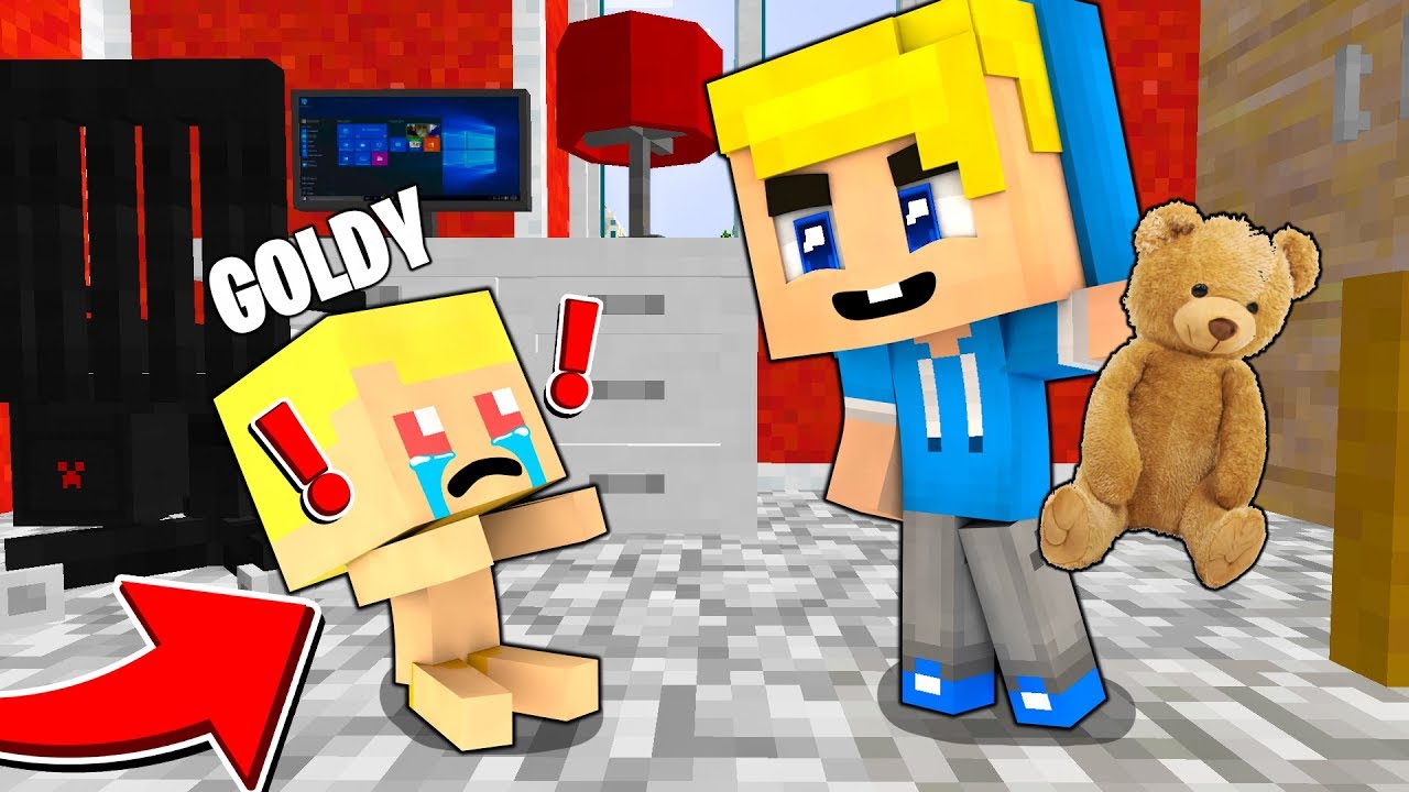 SBRISERINO FA PIANGERE NOSTRO FIGLIO GOLDY!! - Minecraft ITA