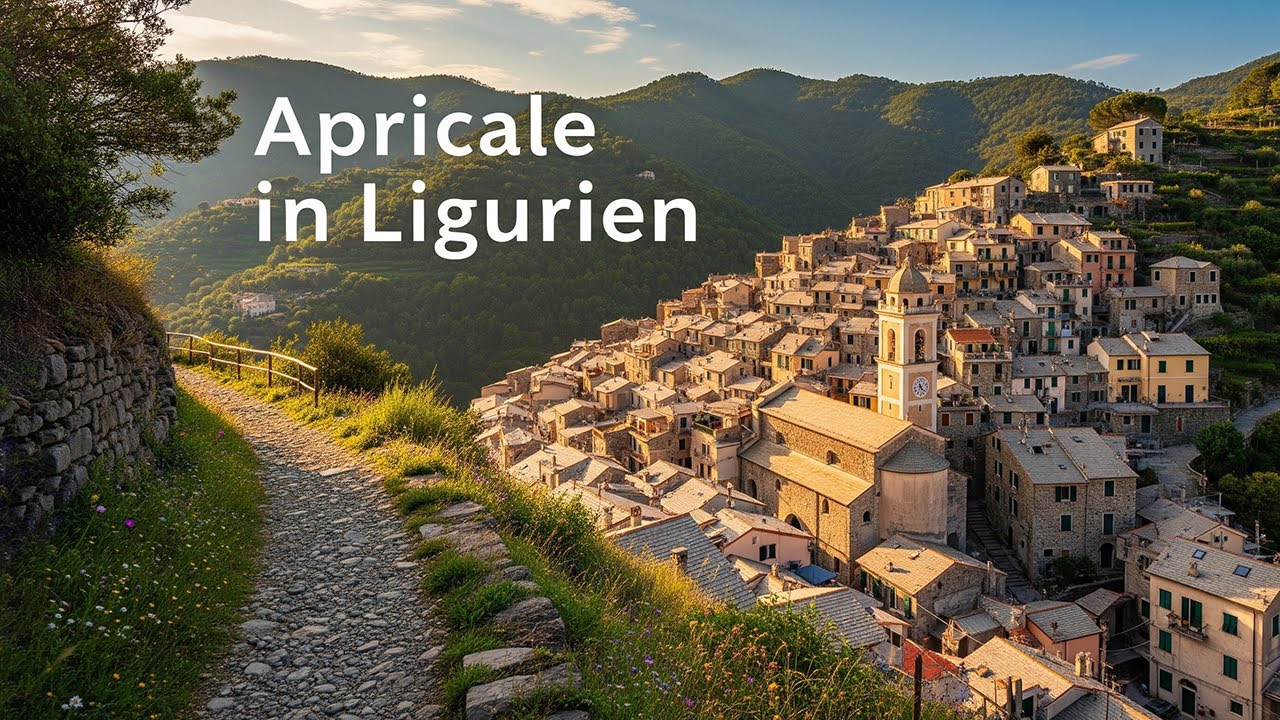 Apricale in Ligurien: mittelalterliches Dorf in Italien