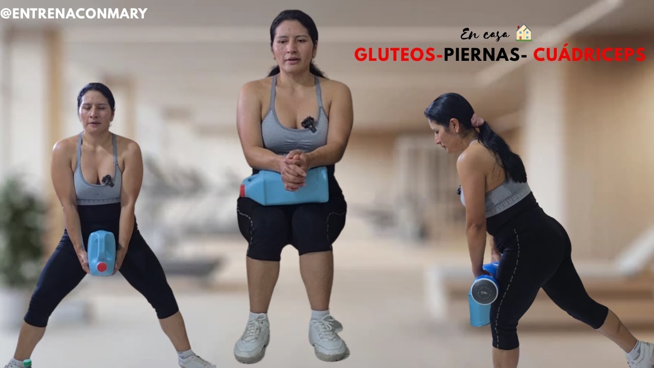 EJERCICIOS para Aumentar  PIERNAS  desde casa