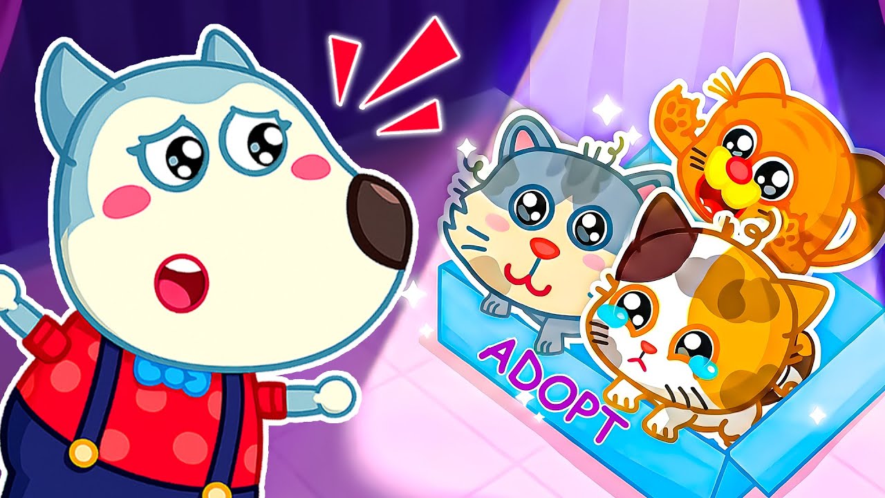 Canción del Gatito Enfermo | Wolfoo y los Gatitos | Canciones infantiles para Niños | Wolfoo Español