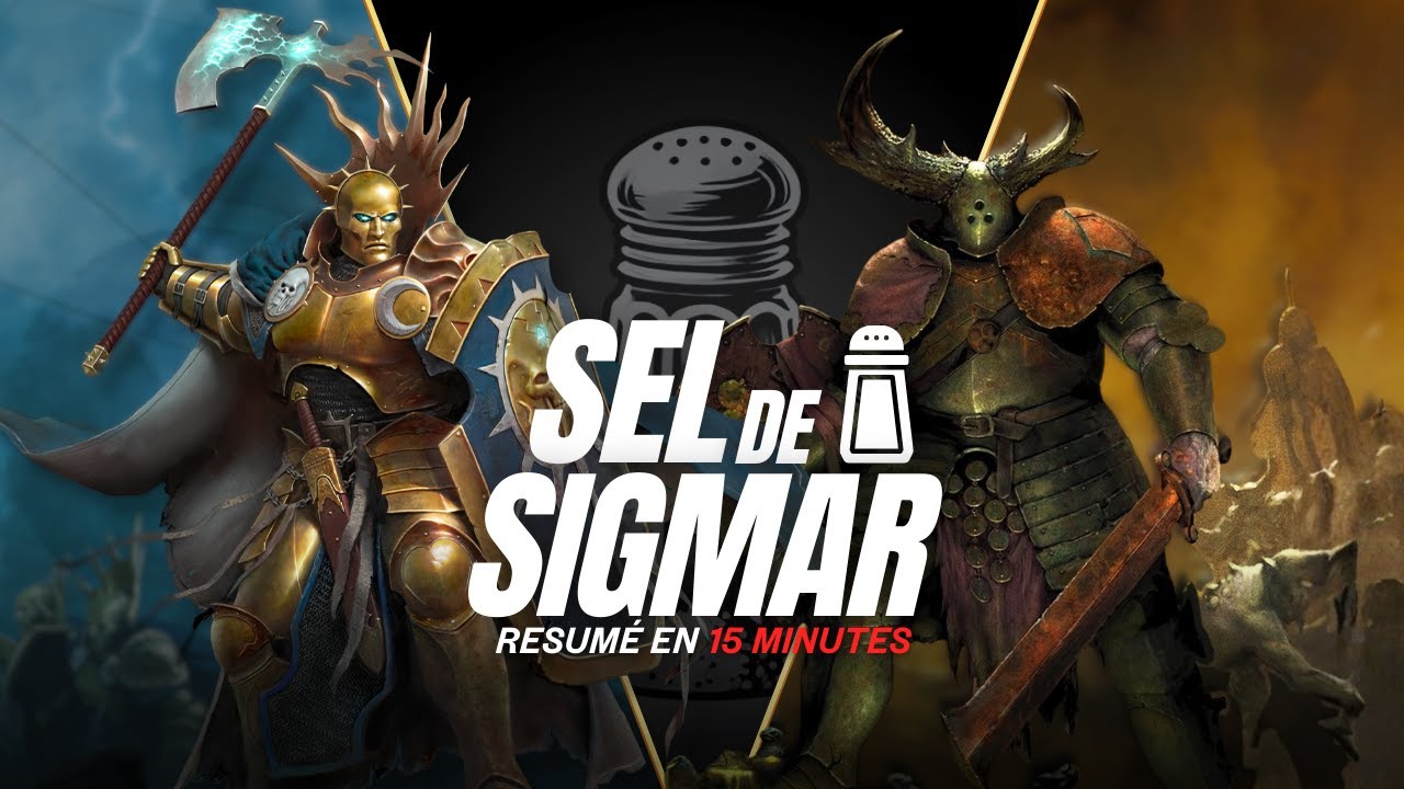 Age of Sigmar en 15 minutes | Stormcast Eternals vs Maggotkin of Nurgle | RESUME
