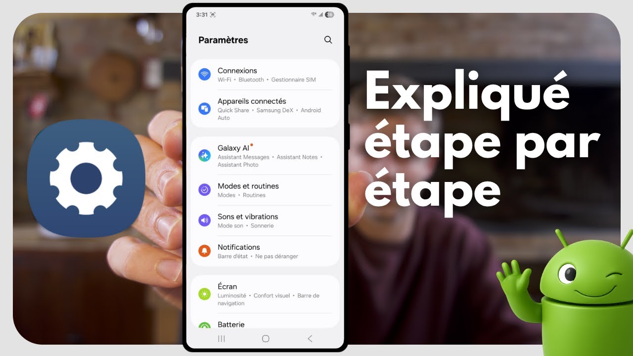 Comment d&eacute;sactiver le point vert sur Android | 2025
