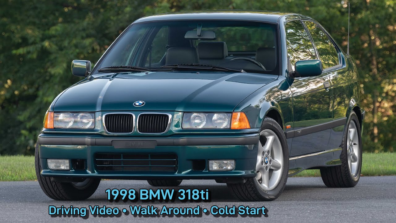 2,200 mile 1998 BMW 318ti Live on Bringatrailer