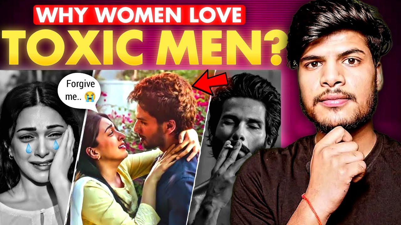 Why Women Like Toxic Men 😈 (Deep Female Psychology) | How to Become Masculine Bad Boy 💯