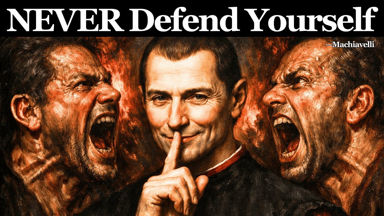NEVER Defend Yourself! (Machiavelli's Dark Trick to Flip the Power)