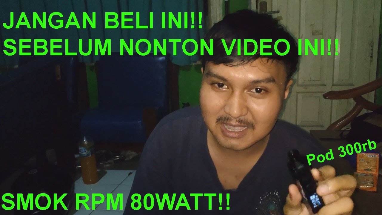 UNBOXING SMOK RPM 80W KIT REAL GAME CHANGER!! REVIEW POD MURAH 300RBAN 80WATT
