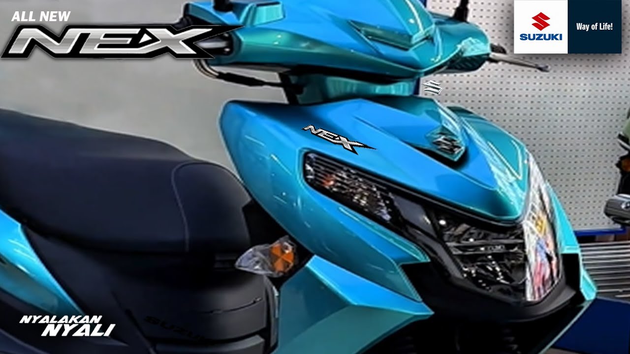 MEMANAS 🔥 SUZUKI LUNCURKAN ALL NEW NEX 3 DENGAN TAMPILAN YANG LEBIH SPORTY