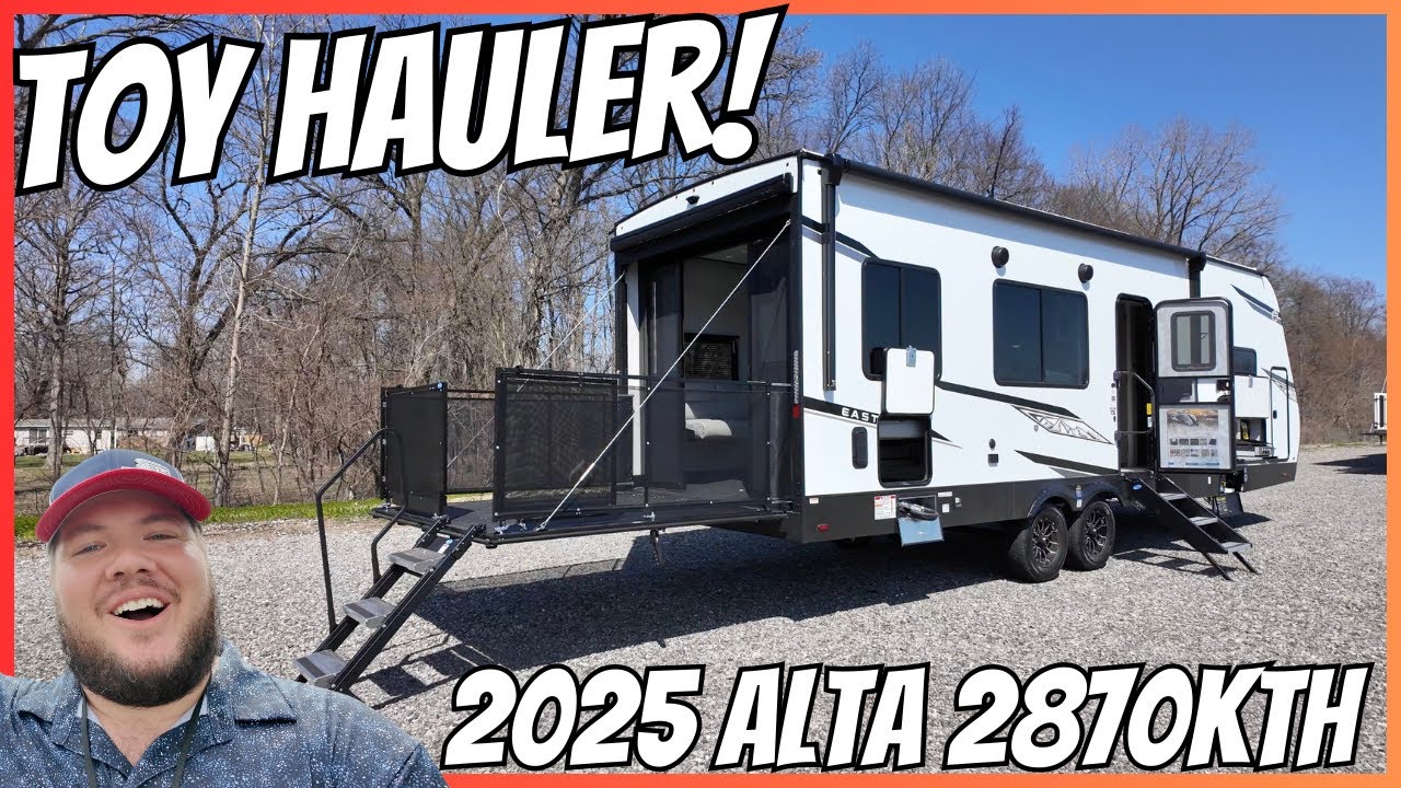 2025 Alta 2870KTH | Travel Trailer Toy Hauler with BIG GARAGE!