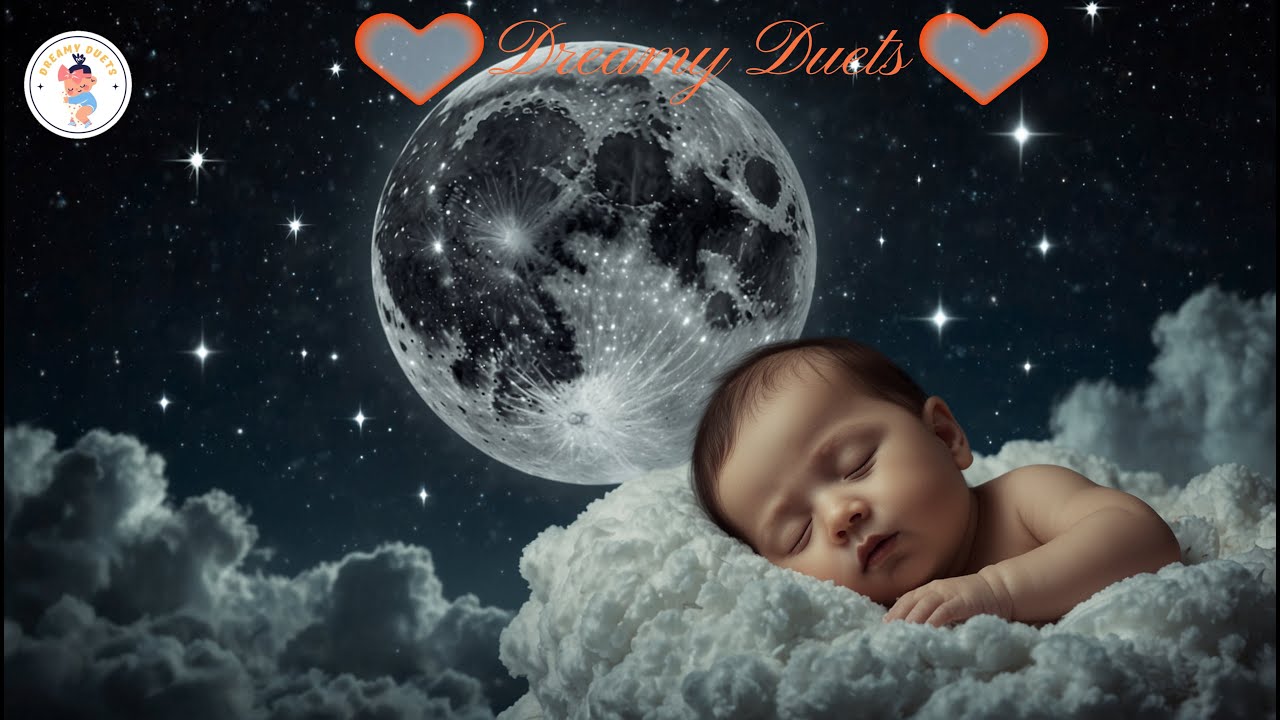 Sweet Dreams Lullaby 🖤 Soothing Bedtime Music for Babies 💤🎶 Sweet Dreams 💤