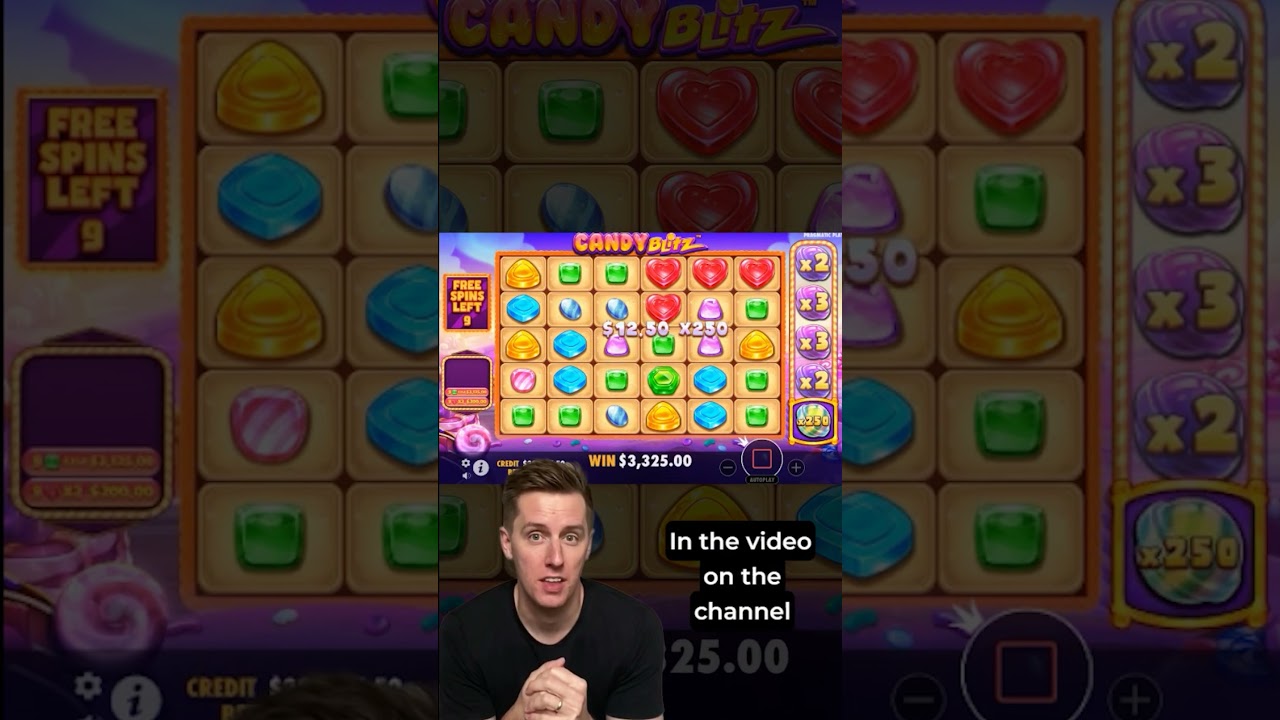 Candy Blitz slot 💰Sensational Win #candyblitz #casino #bigwin