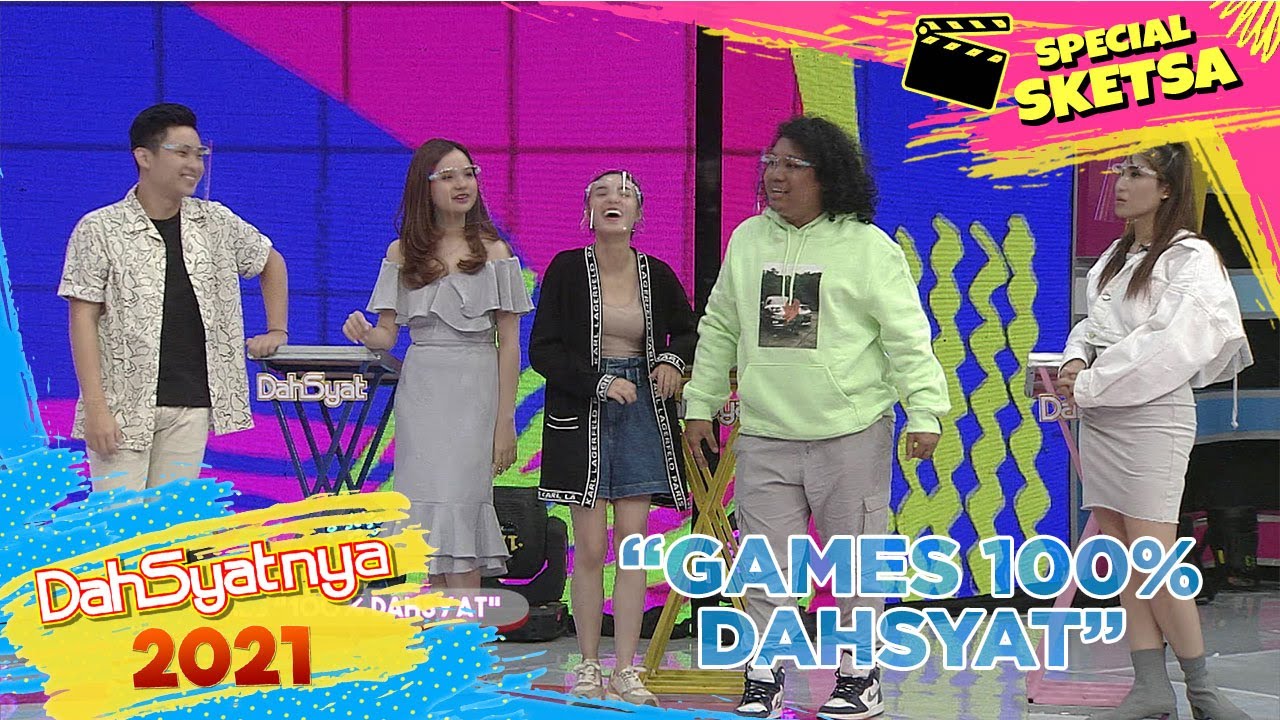 GAMES 100 % DAHSYAT ADA PERTANYAAN SOAL LESTI DAN RIZY BILLAR - DAHSYATNYA 2021