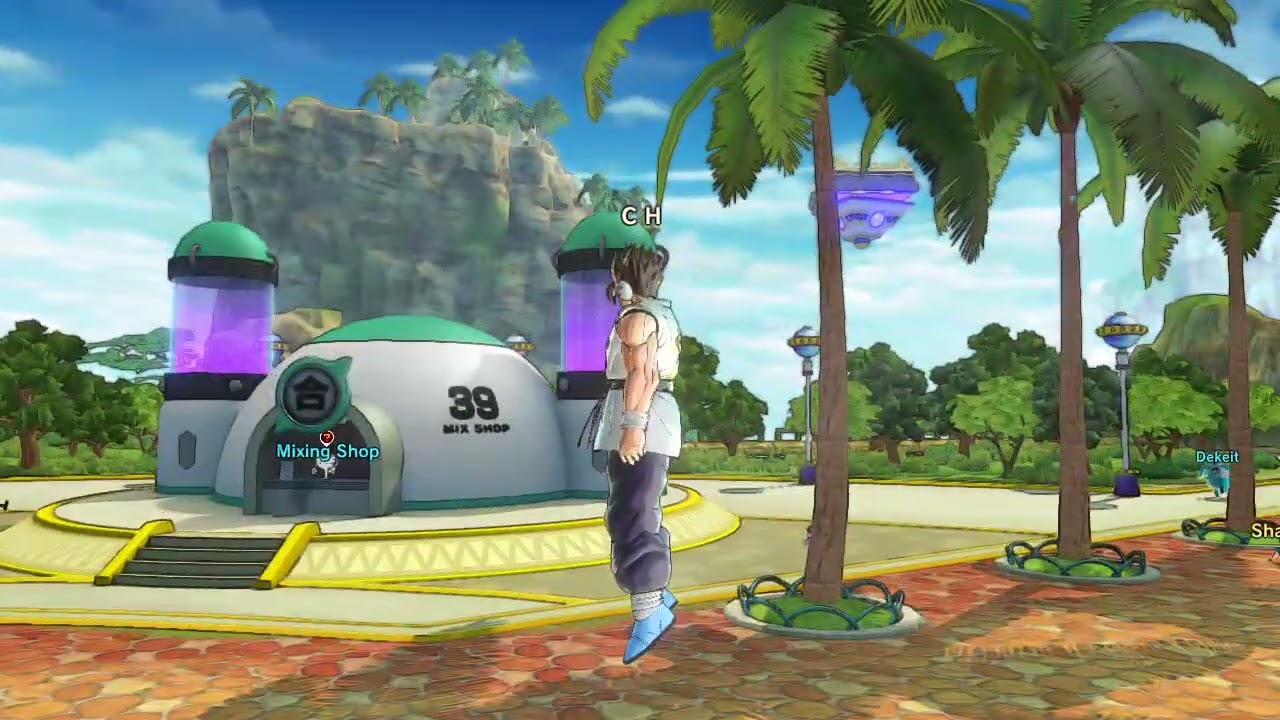 DRAGON BALL XENOVERSE 2 Finley goko training part 1