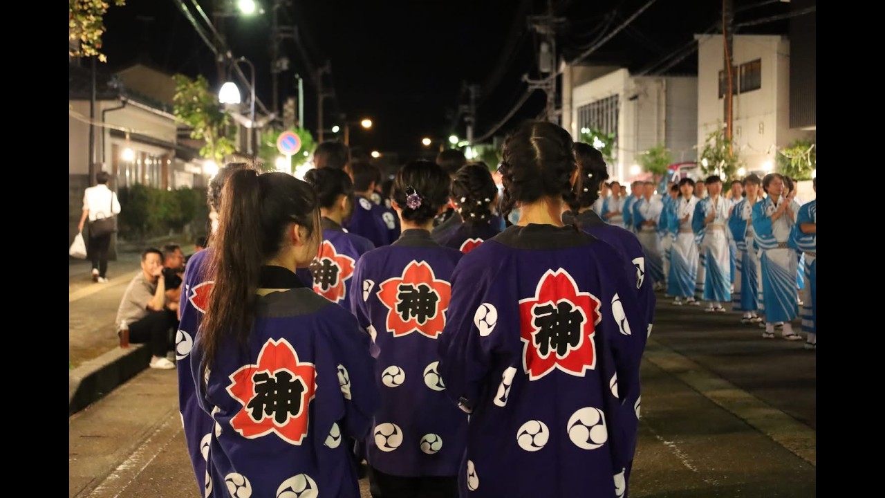 令和7年9月3日中条祭り民謡流し