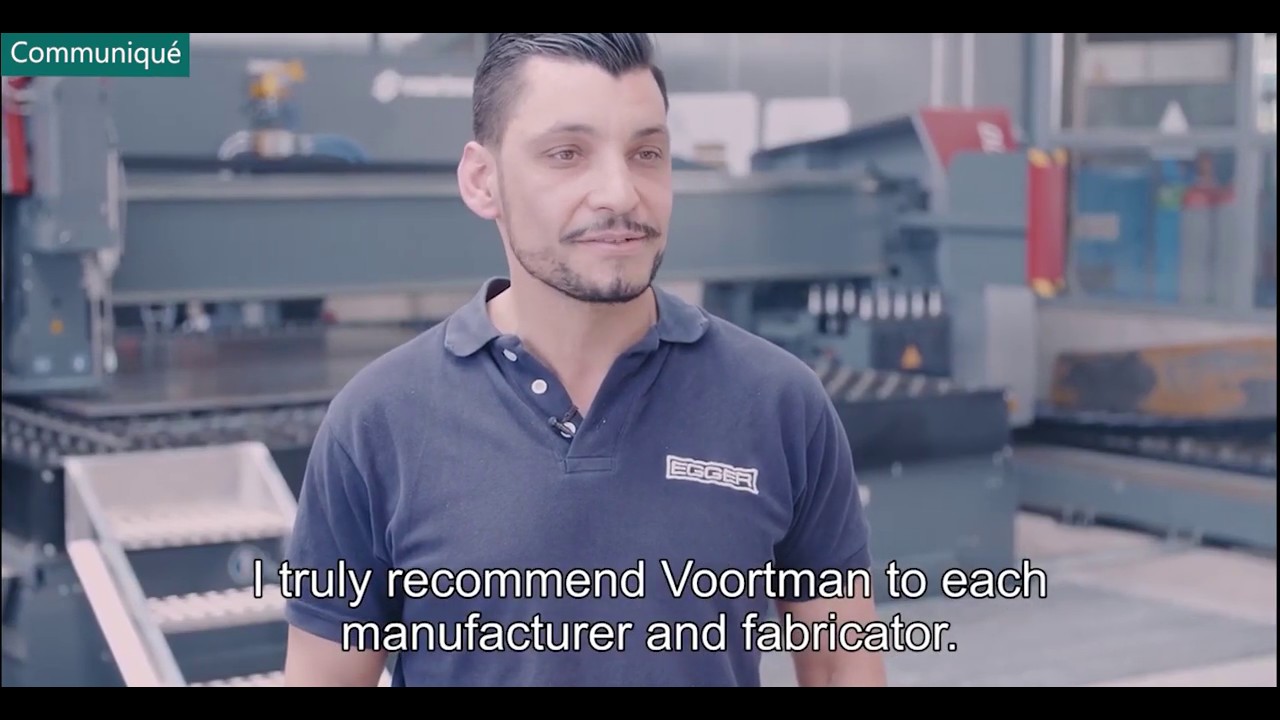VOORTMAN - Machine de découpe plasma avec tête de perçage et découpe chanfrein 3D en plasma